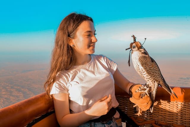 Hot Air Balloon ride with In-flight falcon show - Photo 1 of 7